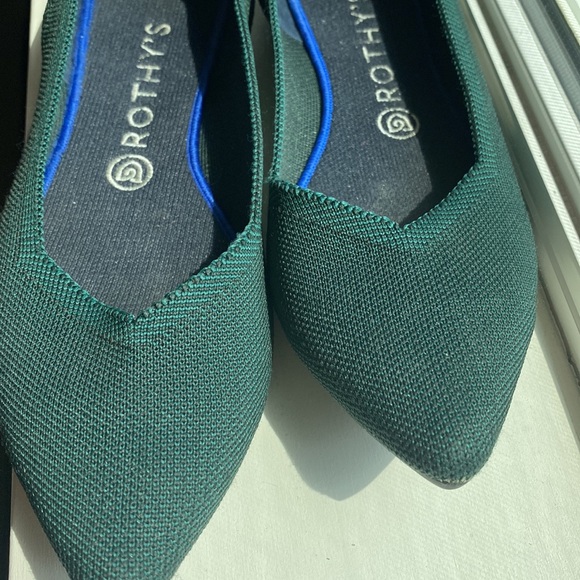 Emerald Green Size10 Rothy’s - Picture 5 of 7